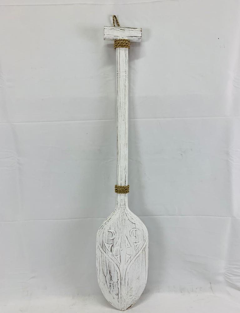 Pagaia tribale decorativa da collezione arredamento etnico - ETNICBAY