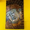 Buddha Pannello Deco Rilievo Quadro Legno Pieghevole - ETNICBAY