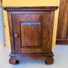 Comodino stile opium in legno teak mobile etnico - ETNICBAY