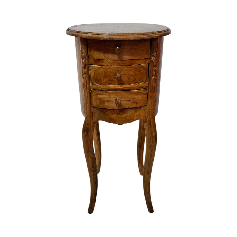 Comodino in legno teak vintage