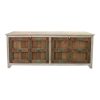 Credenza Bali In Legno Teak Madia Shabby Chic - ETNICBAY