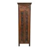 Credenza etnica armadio a colonna in legno teak - ETNICBAY