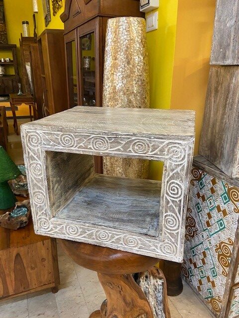 Libreria cubo pensile comodino sgabello tavolino - ETNICBAY