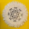 Mandala Etnico Deco Parete Conchiglie Piume Loto - ETNICBAY