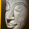 Buddha dipinto olio su tela quadro etnico orientale - ETNICBAY