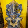 Ganesh statua elefante sacro in pietra divinità - ETNICBAY