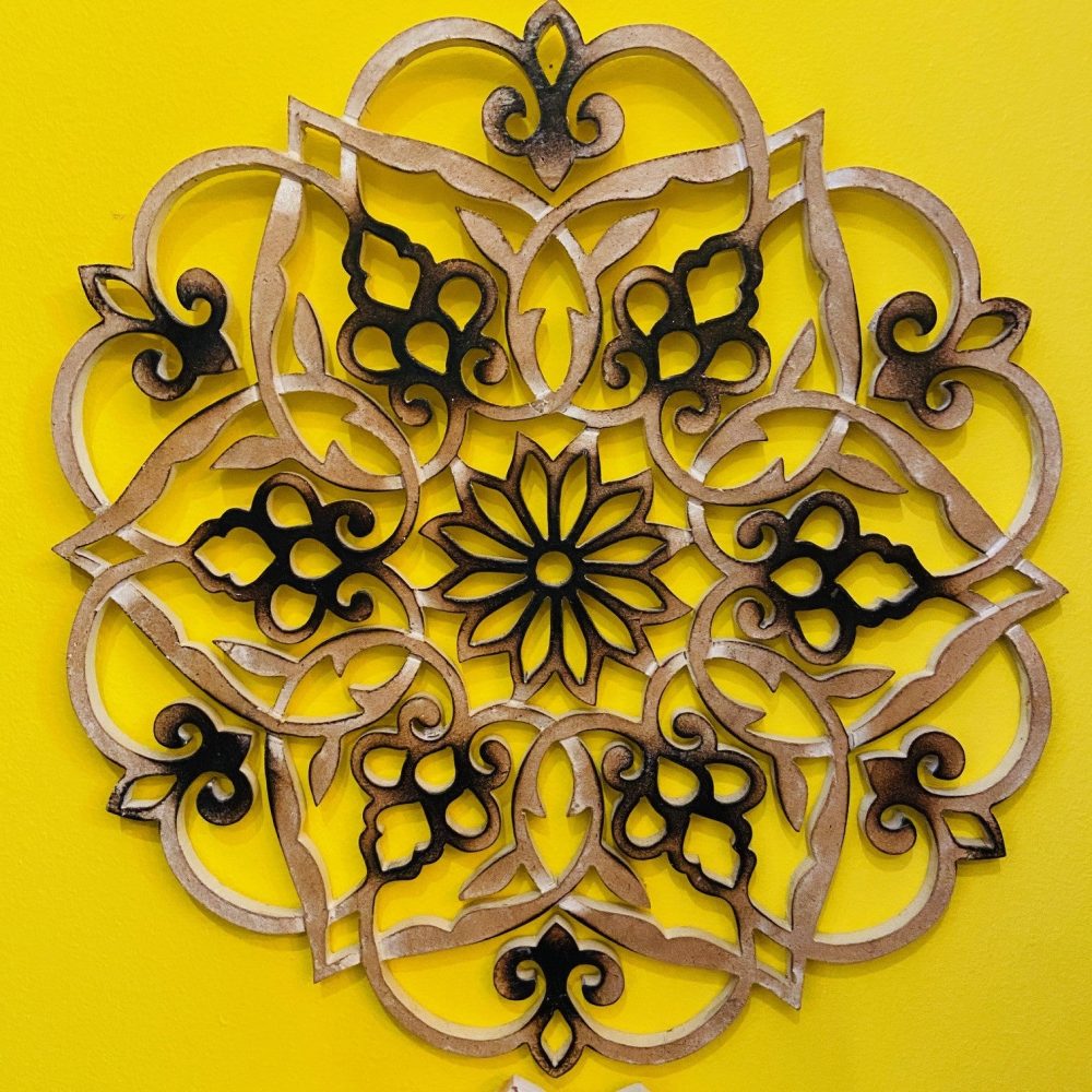 Mandala etnico fiore di loto decorazione parete - ETNICBAY