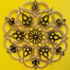 Mandala etnico fiore di loto decorazione parete - ETNICBAY