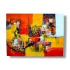 Quadro etnico artigianale geometria astratta - ETNICBAY