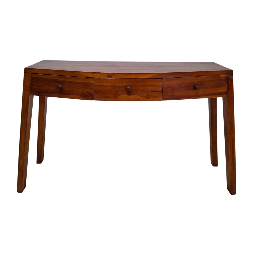 Scrittoio mobile da ingresso in legno teak - ETNICBAY