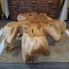 Tavolino in radice di legno teak etnico - ETNICBAY