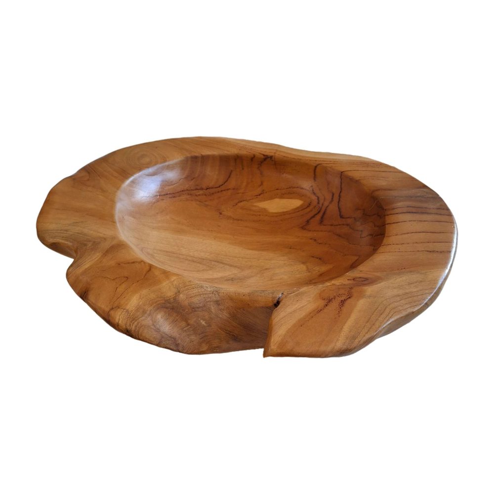 Centro tavola in radice di legno teak