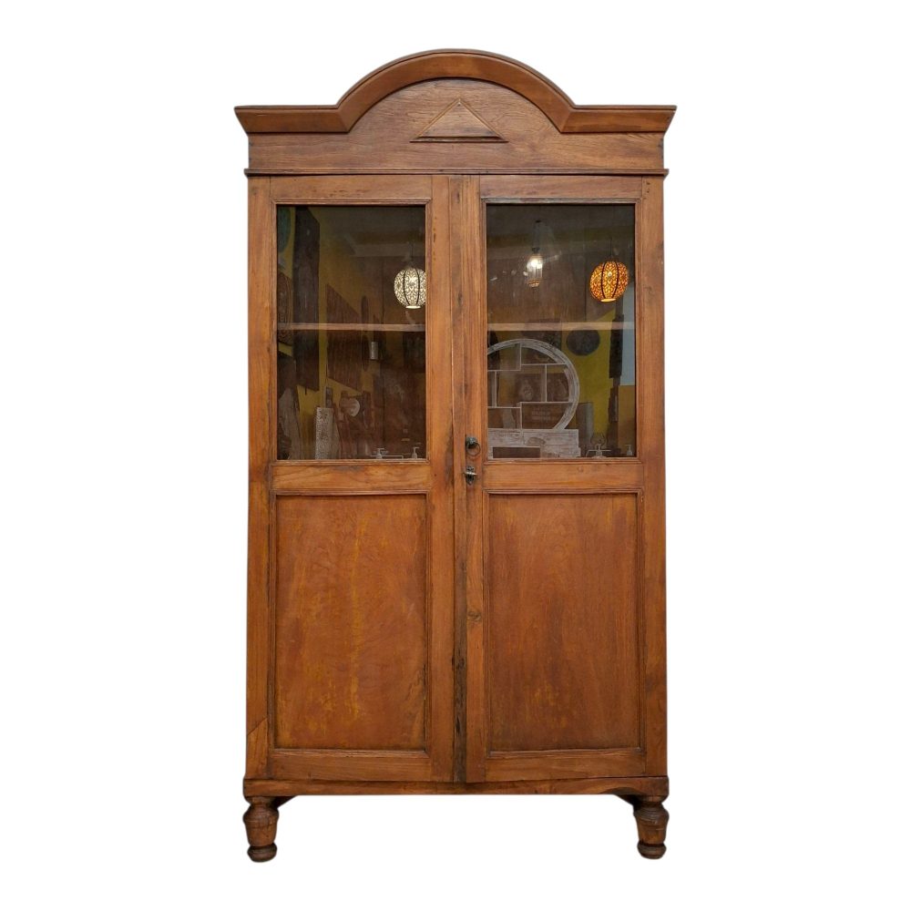 Vetrina vintage credenza etnica mobile etnico in legno teak - ETNICBAY