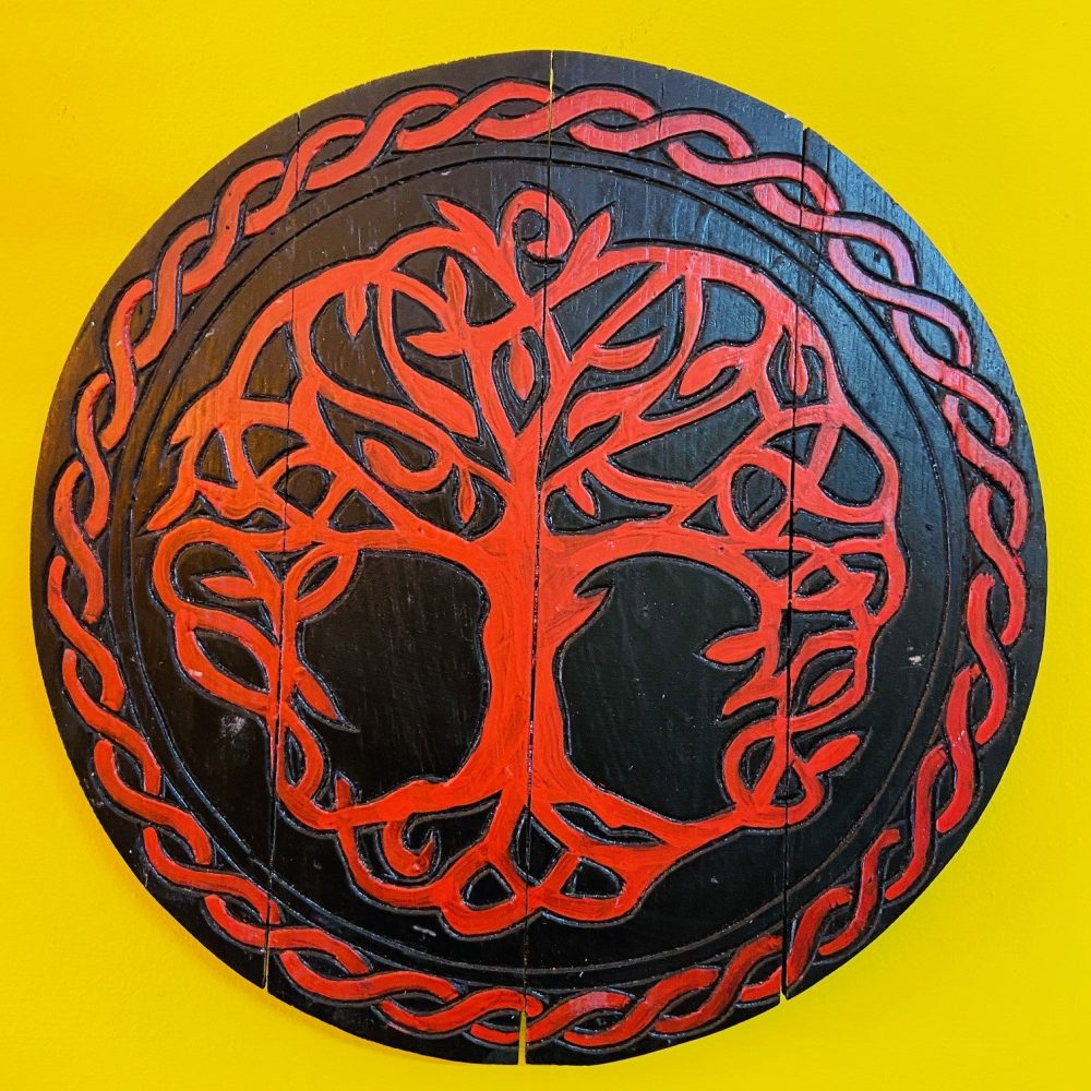 Quadro celtico albero della vita decorazione casa