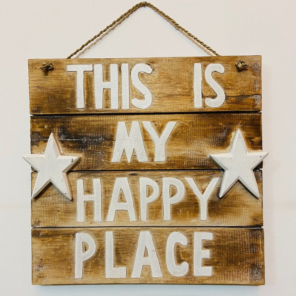 Tavola Deco My Happy Place Stelle Rilievo - ETNICBAY