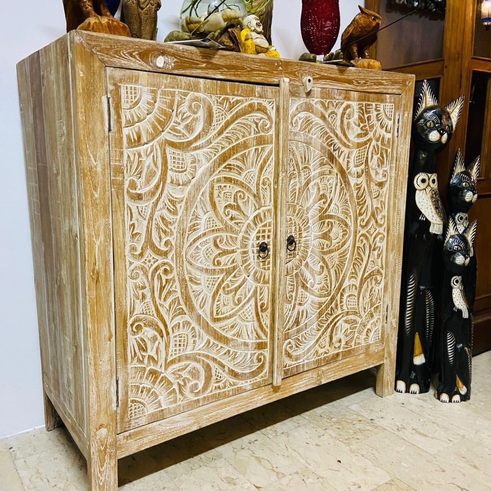 Buffet etnico shabby chic mobile ingresso madia - ETNICBAY