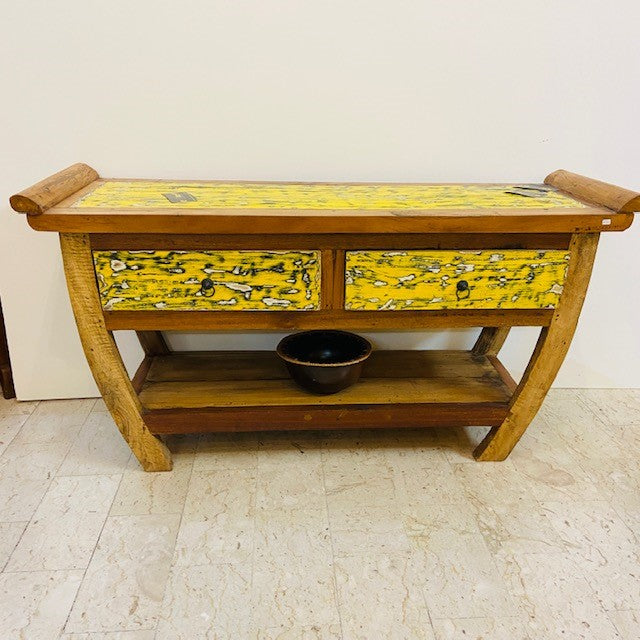 Mobile etnico porta tv stile giapponese wabi sabi consolle - ETNICBAY