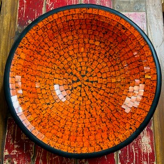 Centro Tavola Mosaico Terracotta Svuota Tasche - ETNICBAY