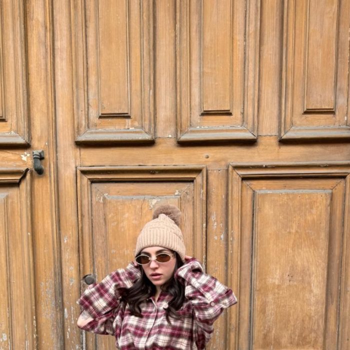 cappello di lana rasata