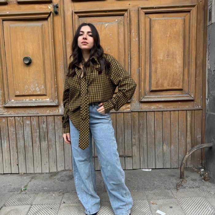 jeans balloon lavaggio chiaro