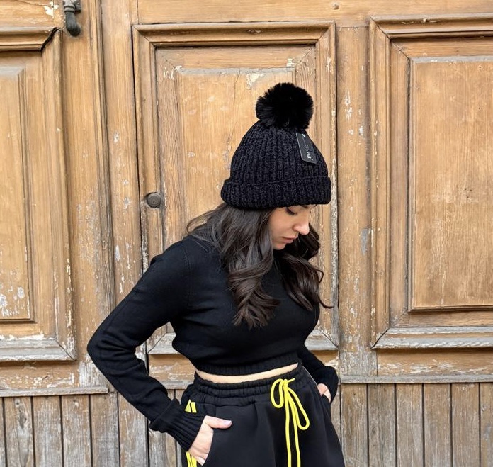 Cappello di lana rasata