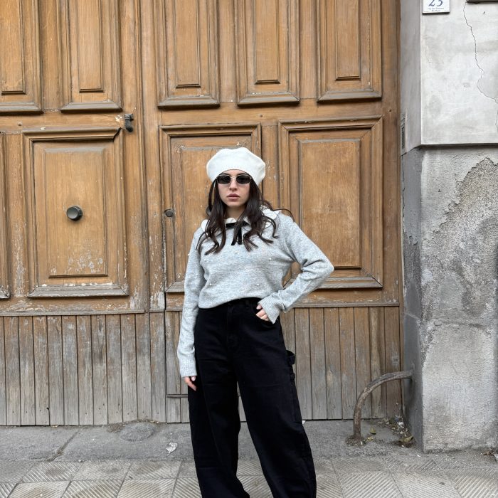 Jeans balloon lavaggio nero